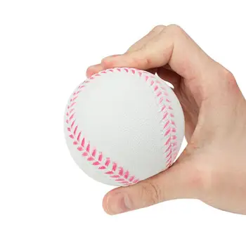 Мягкие бейсбольные мячи 9 Мягких тренировочных мячей Легкий ватин для безопасного удара бейсбольными мячами, подходящими для легированной бейсбольной биты для детей-подростков