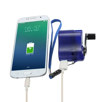USB-зарядное устройство для телефона с ручным приводом, аварийный генератор для пеших прогулок, кемпинга, портативное аварийное зарядное устройство для телефона