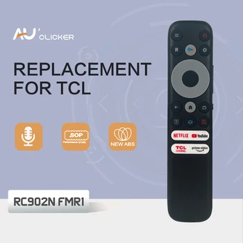 RC902N FMR1 Замена Голосового Пульта Дистанционного Управления Для TCL 55R646 55S546 65R646 65S546 75R646 75S546 Mini-LED QLED 4K UHD Smart TV