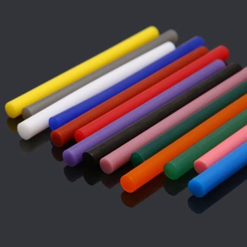 14шт термоклеевая палочка смешанного цвета с вязкостью 7 мм для инструментов для ремонта игрушек DIY Craft 4XFD