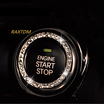 Брелок для ключей зажигания Crystal Car Engine Start Stop для микроавтобуса Fiat Idea Stilo Ducato Grande ABARTH 500 Punto Panda Tipo