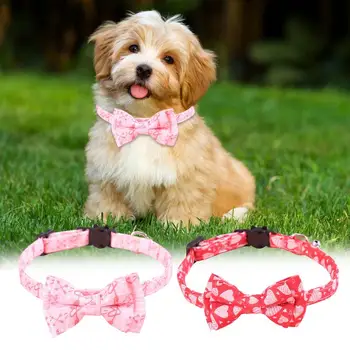 Ошейник с галстуком-бабочкой для собак, дизайн 