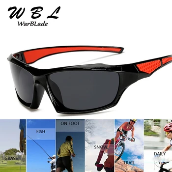 WarBLade Классические поляризованные солнцезащитные очки Мужские Очки для вождения Покрытие Черная оправа Рыболовные очки для вождения Мужские солнцезащитные очки 
