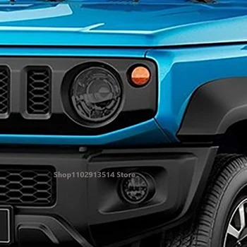 Для Suzuki JIMNY 2019-2023-Защитная Пленка Для Автомобильных Фар, Затемняющая Фары Заднего Фонаря, Прозрачная Дымчато-Черная Наклейка Из ТПУ