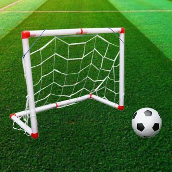 Детский футбольный мяч, маленькие футбольные ворота на открытом воздухе, переносной износостойкий детский футбольный мяч