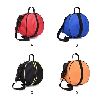 Баскетбольный рюкзак для спортзала С регулируемым ремнем, футбольная сумка через плечо, сетчатый карман, моющийся рюкзак для волейбольного мяча, синий