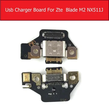 Плата модуля подключения док-станции для зарядного устройства USB для ZTE Nubia M2 NX551J Плата для подключения зарядного порта Гибкий кабель Запасные части