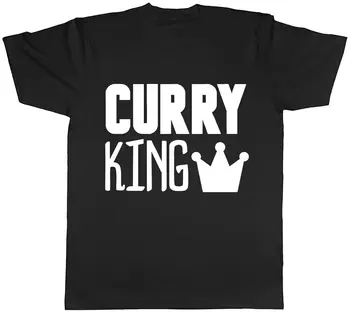 Мужская Женская Футболка Унисекс Curry King Mens